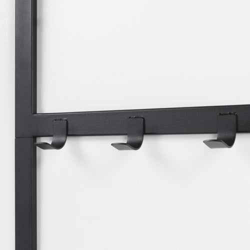 Spinder Design kapstok Ivar 2 - Zwart - 5 haken