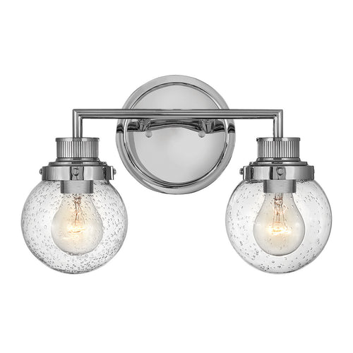 Elstead Hinkley Poppy Badkamer Wandlamp Gepolijst Chroom, IP44