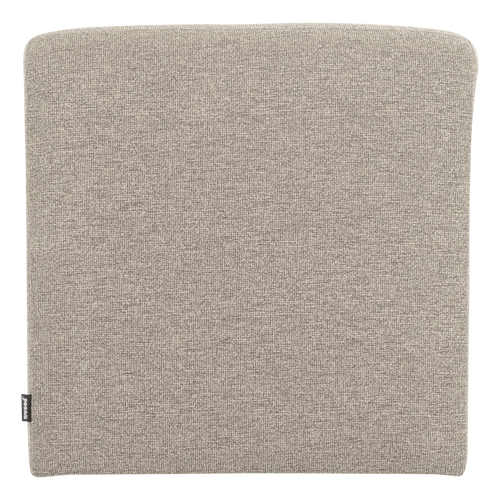WOOOD eetbank 84 cm rugleuning Mojo Base - Bouclé - Beige - 83x84x76
