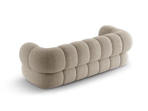Cosmopolitan Design Bank Koge 3-zits, chenille donkerbeige - 95x210x70cm