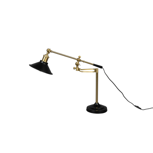 Dutchbone Penelope Tafellamp/ Bureaulamp Zwart - vtwonen shop