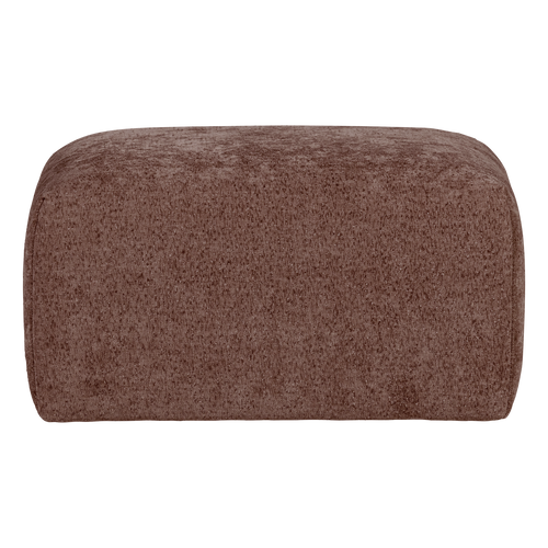 WOOOD hocker slub Umina - Chenille - Oudroze