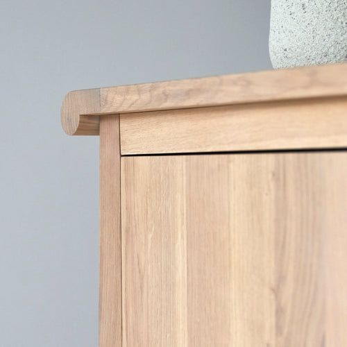 Tikamoon Eikenhouten dressoir 125 cm - Naturel - vtwonen shop