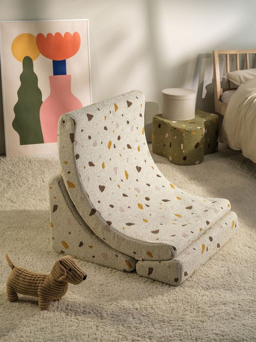 Wigiwama Terrazzo Moon Chair - Multi_Color - vtwonen shop