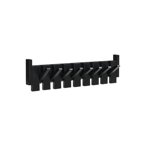 Home Deluxe Kapstok PORTE - 56 x 3,5 x 15 cm, zwart