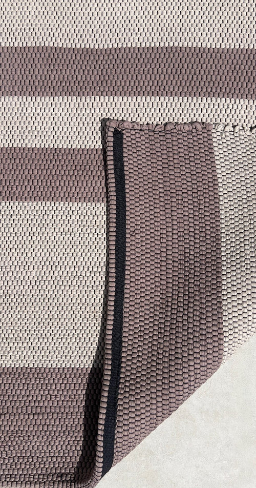 AFK Living vloerkleed Tiago - handgemaakt - Gerecycled katoen - 140 x 200 cm