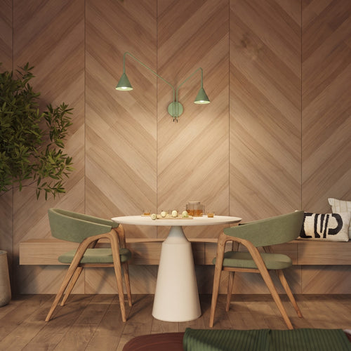 Sollux Lighting Wandlamp NOX 2 salie met schakelaar - 150x80x30cm