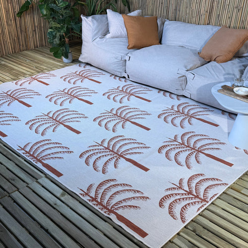 Buitenkleed Oase roest - Interieur05 - 160 x 230 cm