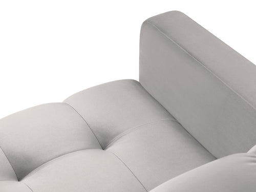 Cosmopolitan Design Fauteuil Bali flueel, geld - 96x87x75cm