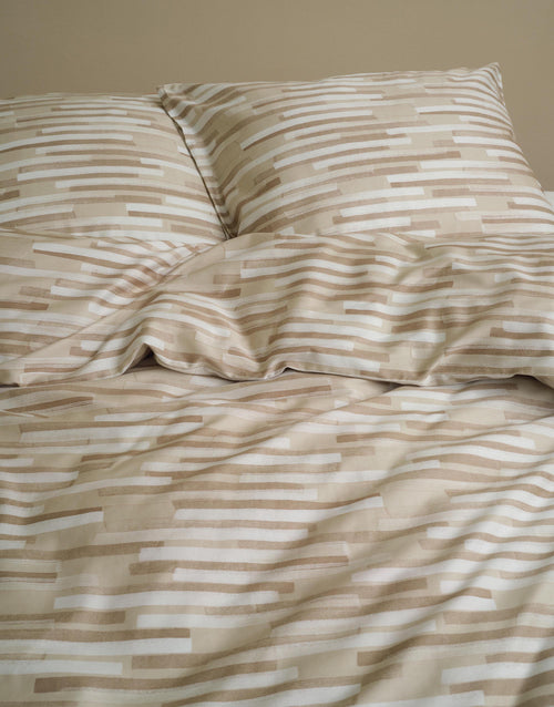 Marc O'Polo Svali dekbedovertrek - Lits-Jumeaux - 240x200/220 cm - Oatmeal