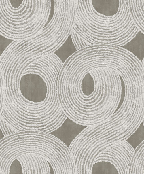 Masureel behang grafisch motief grijs - 53 cm x 10.05 m - 630857 - vtwonen shop