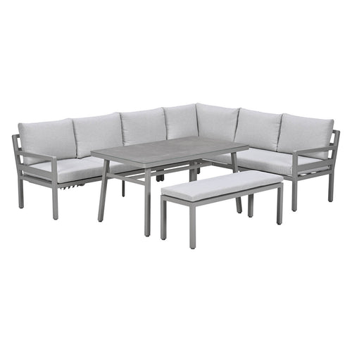 Garden Impressions lounge dining set Markus 4-delig - taupe