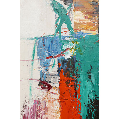 Kare Design Schilderij Be Happy 120x150cm