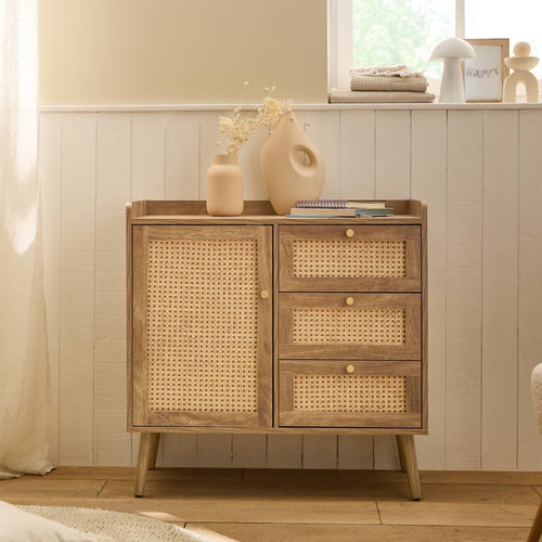 Calicosy - PALMO Ladekast 3 lades - Licht hout - 39x80x79,5 cm