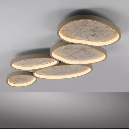 Just Light plafondlamp Moonbraker - 5 lichts - 119.4  x 6.1   cm - beige