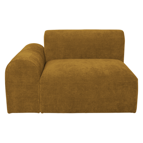Urban Nature Culture modulaire bank seater Tao hoek links, ocher - 120 * 100 * 74 CM - vtwonen shop