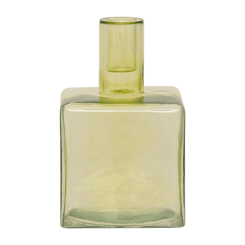 Urban Nature Culture kandelaar Cubico Pale Green - 10x10x16cm