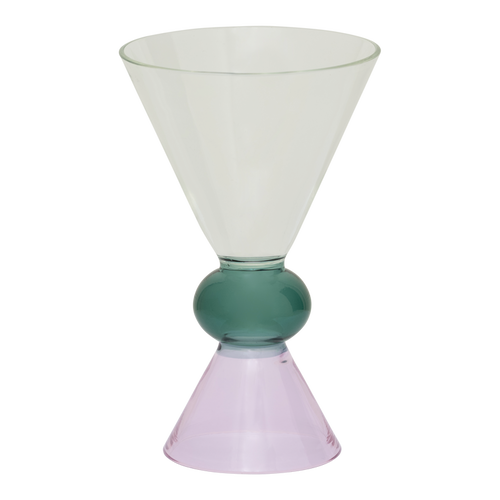 Urban Nature Culture wijnglas Ayo, Pink - Ø 9.5 * 15 CM