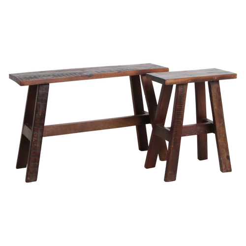 Raw Materials bankje - Bruin - vtwonen shop