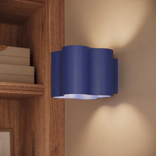 Sollux Lighting Plafondlamp OVIO 2 ultramarijn GU10 - 24,5x12x12cm