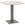 Garden Impressions tuintafel Tobi bistro 75x75 cm - donker grijs