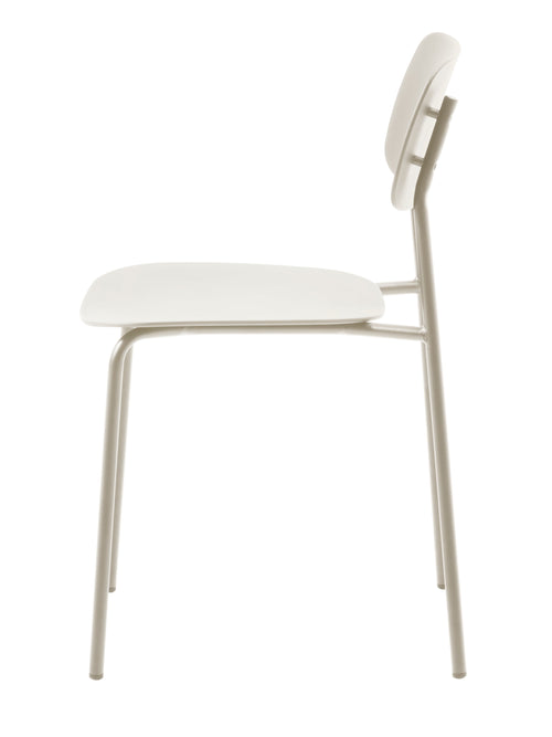 Rebellenclub Eetkamerstoel Strom - Set van 4 - Greige - vtwonen shop