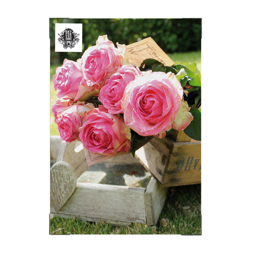Art for the Home Buitencanvas - Romantische Rozen - 70x50cm