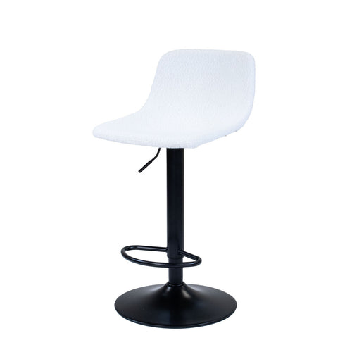 Giga Meubel Barkruk Hugo - Bouclé - Beige - Set van 2 - vtwonen shop