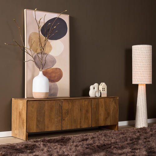 Starfurn  tv meubel Tense - bruin - 40x150x50cm