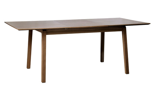 Rebellenclub Eetkamertafel Colac - 200/140 x 95 cm - Smoked Eiken