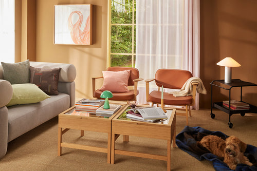 Hübsch kussen Alive - katoen - 50x50cm - vtwonen shop