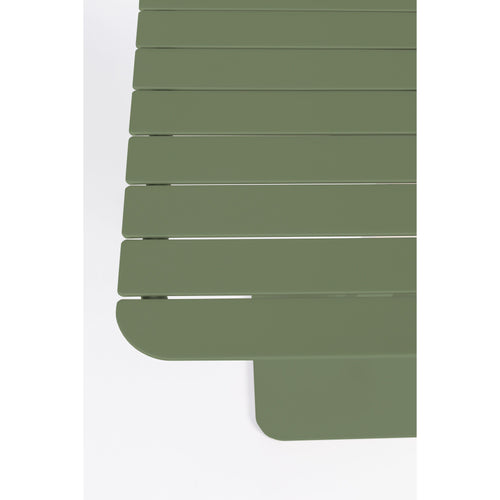 Zuiver Vondel Tuintafel/ Bistrotafel Vierkant 71x71 cm Aluminium Groen - vtwonen shop