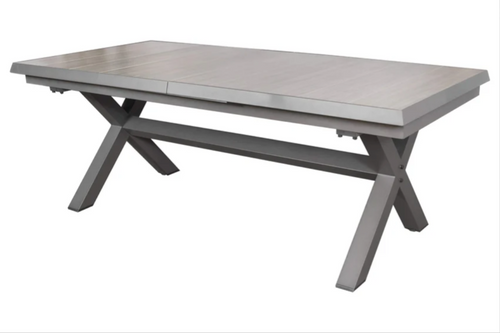 Sens-Line - Monaco Keramiek - Uitschuifbare tuintafel - 167-207cm - Antraciet