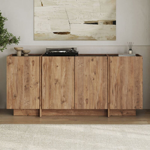 Calicosy - Dressoir ARVEN - Licht hout 180x45x80 cm