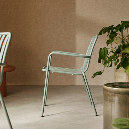 Tikamoon Fauteuil in groen metaal - Groen