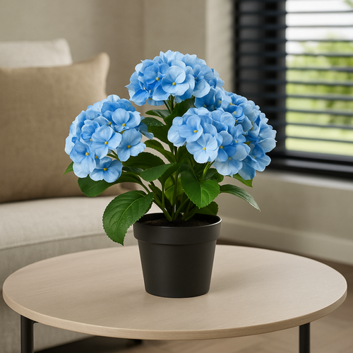 Flourify - kunstbloem - Hortensia bos - 32  cm - vtwonen shop