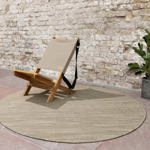 Rond buitenkleed Tone linnen - Interieur05