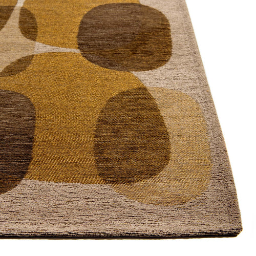 Lola&Moi vloerkleed Montain Trail - goud -80x150cm