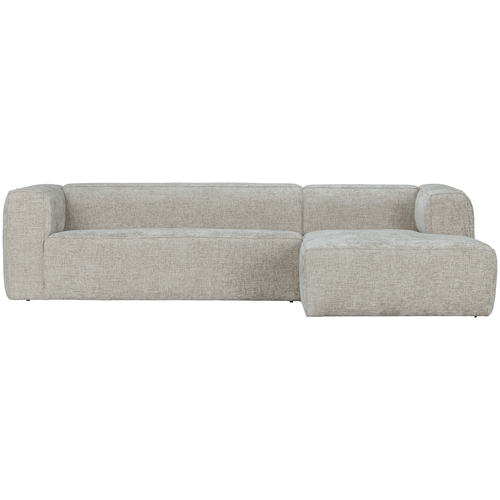 WOOOD hoekbank rechts Bean - Stof - Naturel - 73x305x96 - vtwonen shop