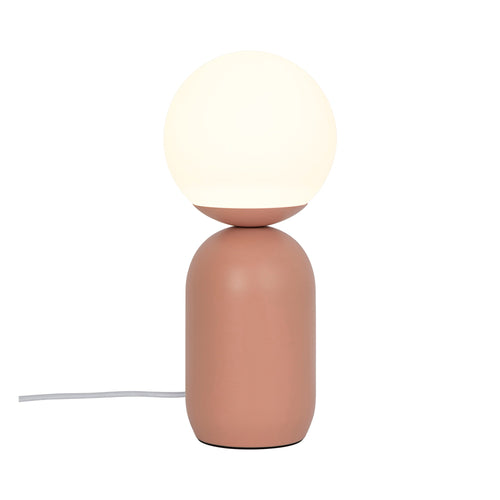 Nordlux Notti Tafellamp - Ø15cm - E14 - Terracotta