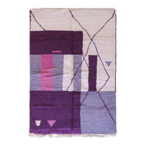 AFK Living vloerkleed Berber - handgemaakt - Wol - 80 x 240 cm
