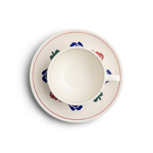 Royal Boch Boerenbont kop & schotel - 0,17L - set van 6
