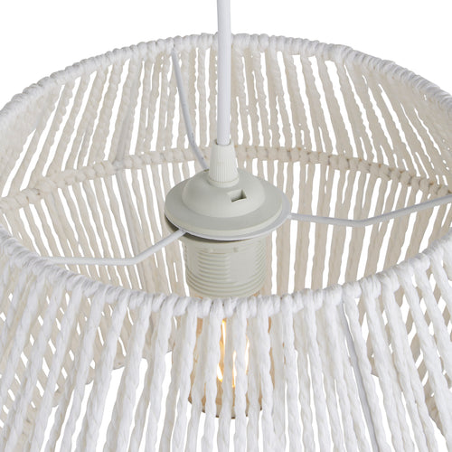 Lighto | Hanglamp Rotan Sway Wit Ø35 cm | Sway - vtwonen shop