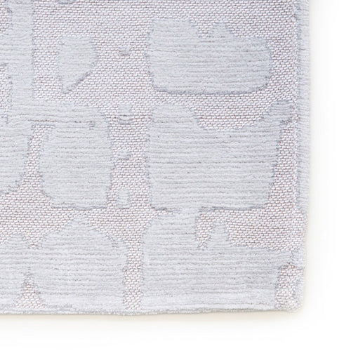 Louis De Poortere binnen & buiten machinewasbaar vloerkleed Structures Baobab van 70% gerecycled PET - grijs - 170x235cm