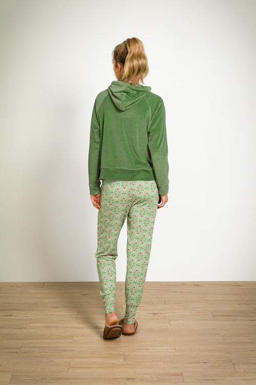 Pip Studio - Bobien Pyjama Broek Dames - Jabali - Lichtgroen - L - vtwonen shop