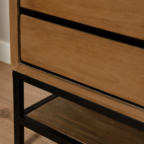 Starfurn  nachtkastje RichWood - bruin - 40x45x53cm - vtwonen shop