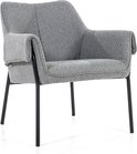 FurniLux Fauteuil Tony - grey - 53x73x74cm - vtwonen shop