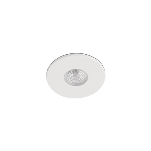 Faro Tast Round Inbouwspot Mat Wit IP65 2700K