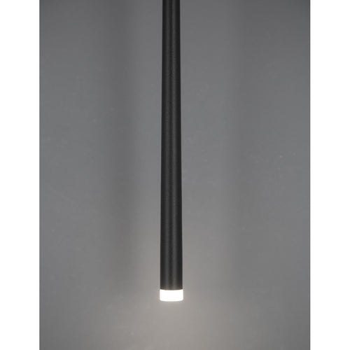 Merano Burnaby Slanke Plafondlamp Sandy Zwart Aluminium LED 1x3W 180Lm 3000K
