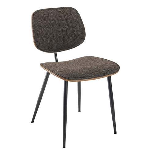 Signature - OLYMPIA Set van 2 stoelen - Grijs - 46x45x76,5 cm